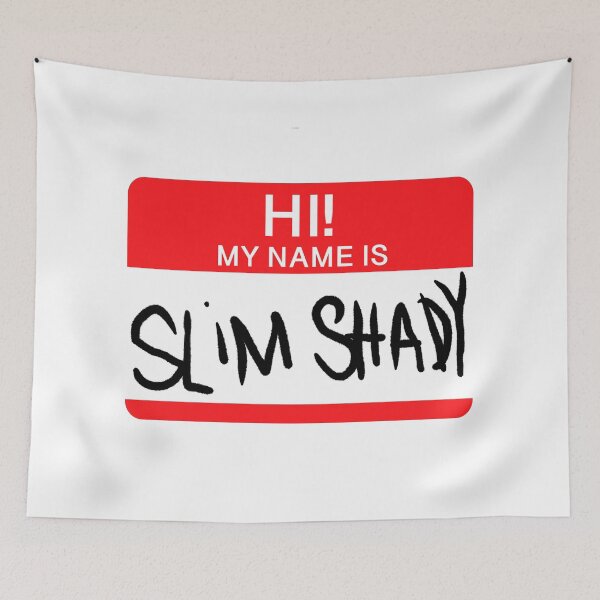 Item preview, Hi! My Name Is Slim Shady designed and sold by SinBinCo.