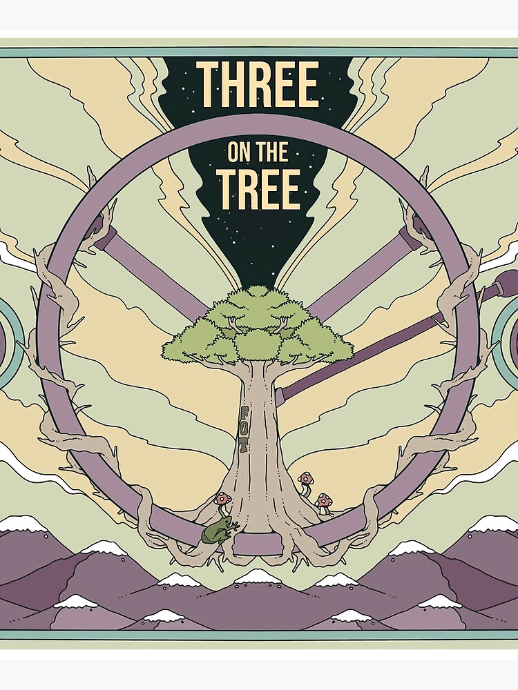 Thumbnail 6 of 6, Apron, Three on the Tree: Album Cover designed and sold by Treeboys.