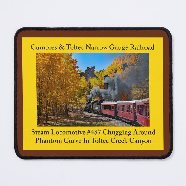 Item preview, Steam Trains As Home Decor: Stickers, Magnets, Desk Mats, Mouse Pads, Pillows, Totes, Mugs, Wall Art, Comforters, Shower Curtains, Clocks, Art Prints, Throw Blankets, Bath Mats, Jigsaw Puzzles & More designed and sold by MoreEZUSA-Here.