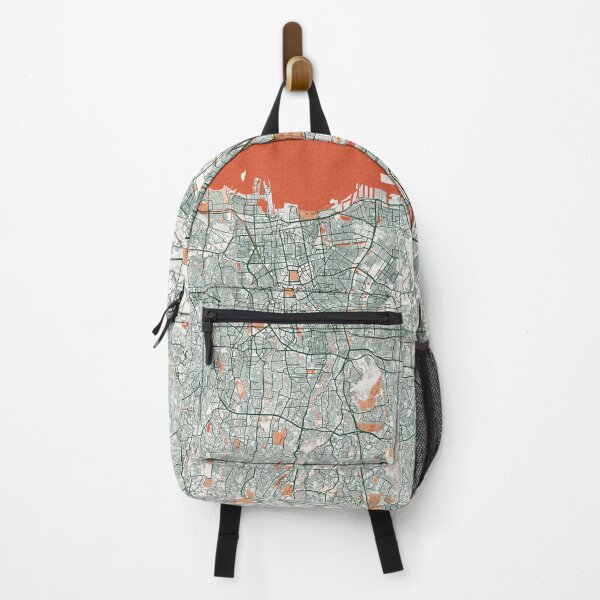 Item preview, Mapa de la ciudad de Yakarta de Indonesia - Bohemia designed and sold by deMAP.