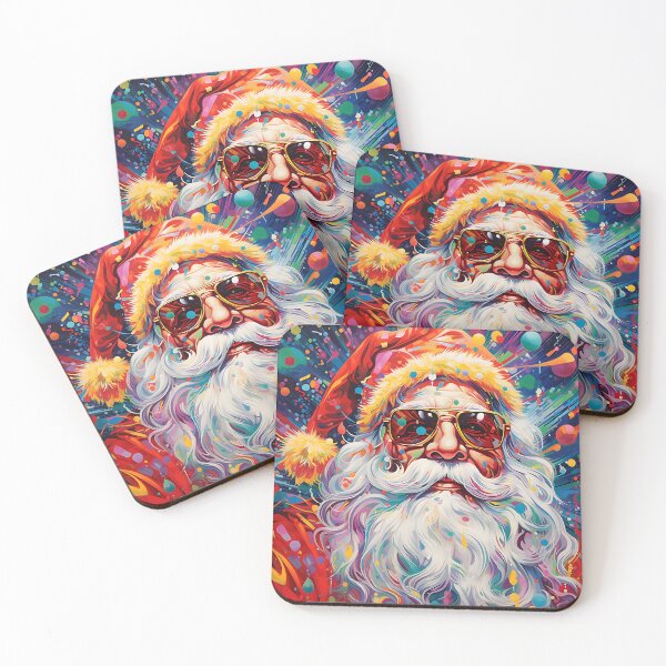 Item preview, Psychedelic St. Nick: A Kaleidoscope of Christmas Cheer designed and sold by Studio Axis.