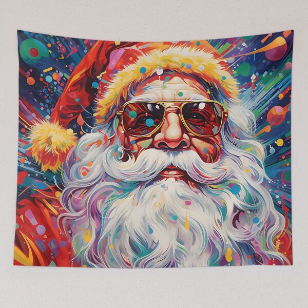 Item preview, Psychedelic St. Nick: A Kaleidoscope of Christmas Cheer designed and sold by Studio Axis.