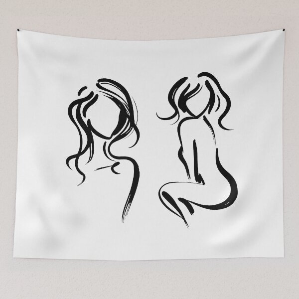 Item preview, Stick Figure of a woman designed and sold by welshdesigns.