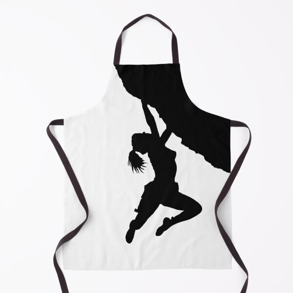 Item preview, girl bouldering silhouette designed and sold by mindgoop.
