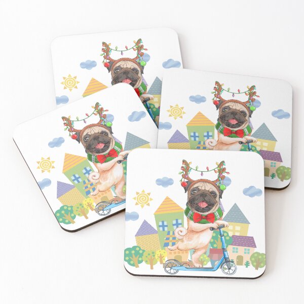 Item preview, funny pug pajamas christmas designed and sold by matasraa.
