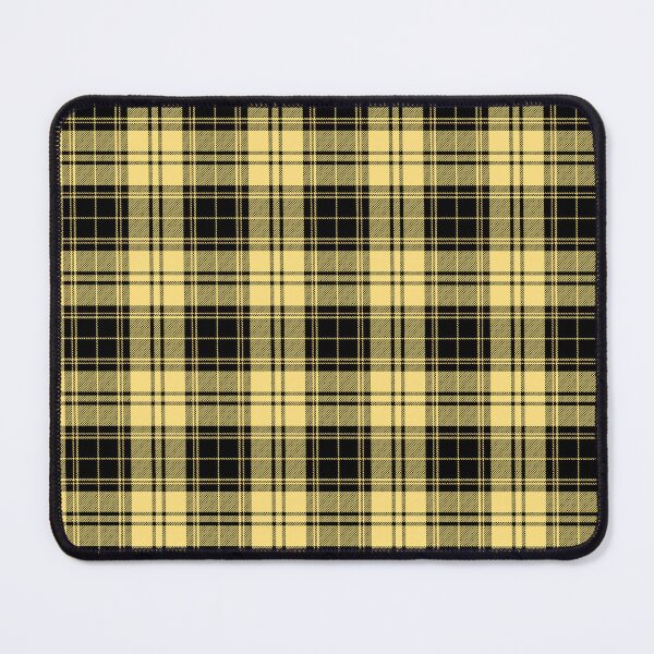 Item preview, Yellow Plaid, Black Tartan; Pattern Design designed and sold by ModdiesColors.