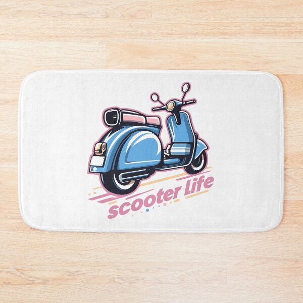 Item preview, Vibrant Journey: A Scooter Life Illustration designed and sold by GFelizNav.
