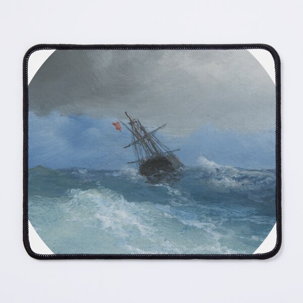 Artikelvorschau, Ein aufziehender Sturm von Aivazovsky entworfen und verkauft von Olivia Wrisinger.
