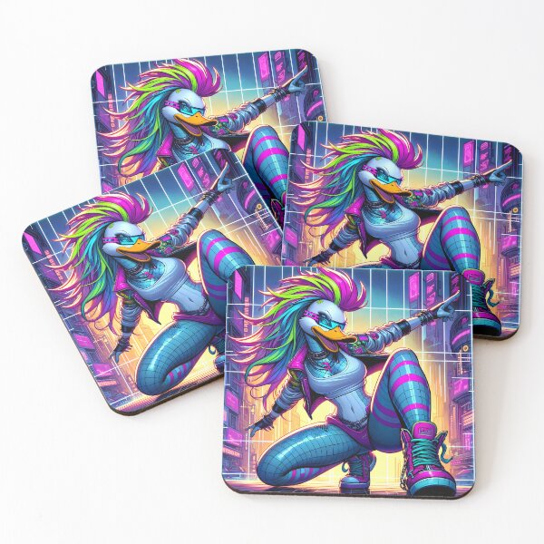 Item preview, CyberPunk Duck Diva designed and sold by slothsandducks.