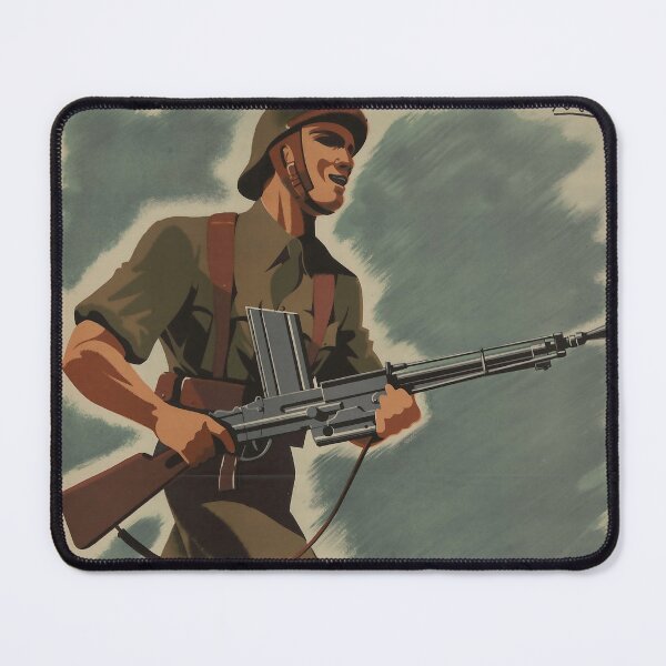 Item preview, Vintage French Recruitment Poster "L'infanterie" by Sogno designed and sold by TJHarr.