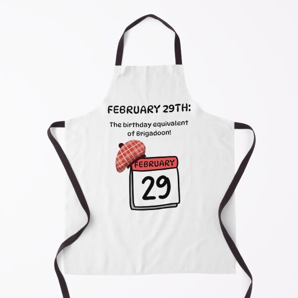 Item preview, February 29th: The Birthday Equivalent of Brigadoon! designed and sold by Lindleywood.