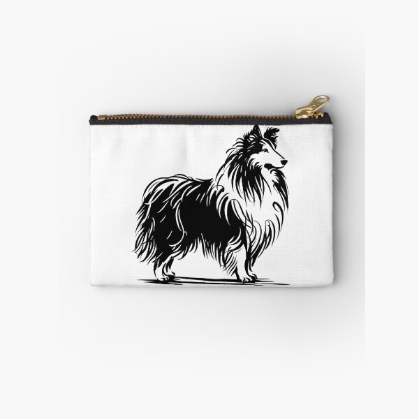 Item preview, Stick Figure of a cute sheltie dog designed and sold by welshdesigns.