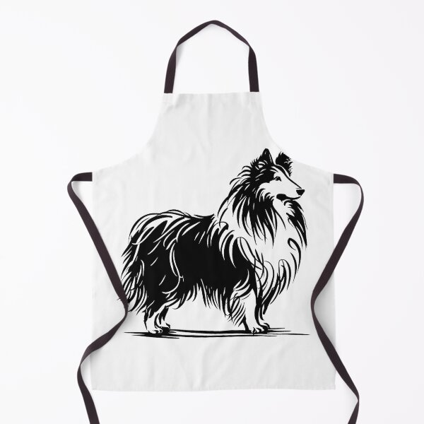 Item preview, Stick Figure of a cute sheltie dog designed and sold by welshdesigns.