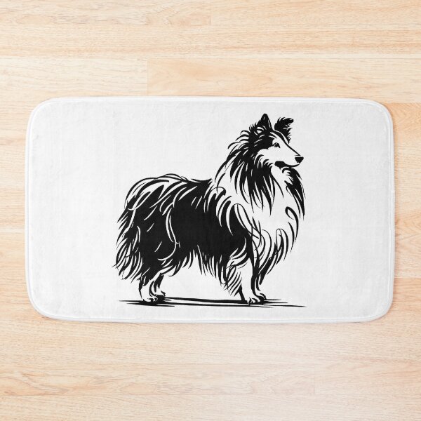 Item preview, Stick Figure of a cute sheltie dog designed and sold by welshdesigns.