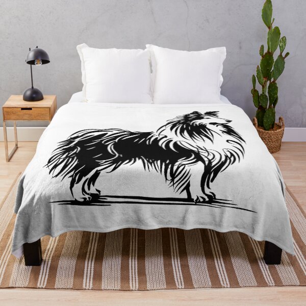 Item preview, Stick Figure of a cute sheltie dog designed and sold by welshdesigns.