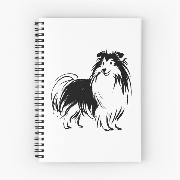 Item preview, Stick Figure of a cute sheltie dog designed and sold by welshdesigns.