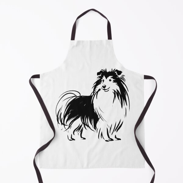 Item preview, Stick Figure of a cute sheltie dog designed and sold by welshdesigns.