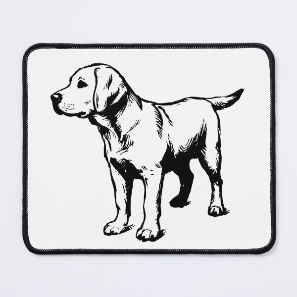 Item preview, Stick Figure of a cute dog designed and sold by welshdesigns.