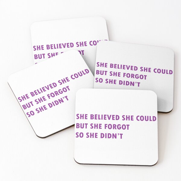 Item preview, She believed she could but she forgot so she didn't designed and sold by Nada01.