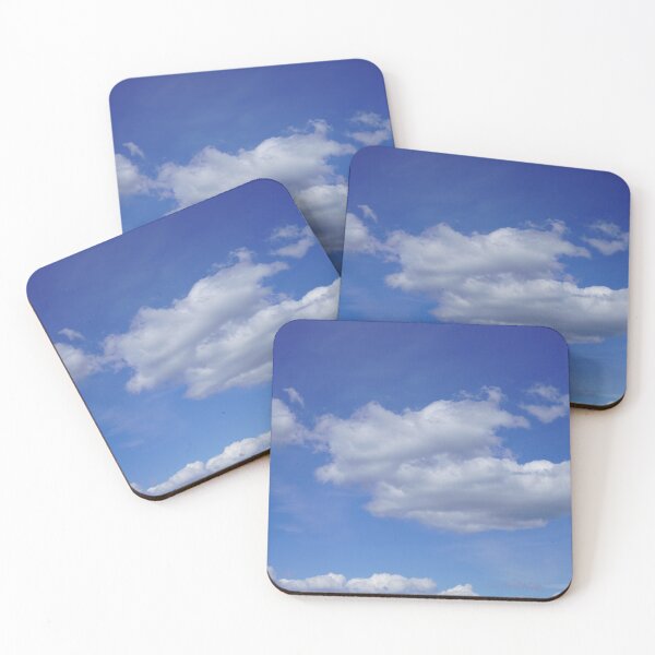 Item preview, Bright Blue Cloudy Summer Sky  designed and sold by CleanSlatePNW.