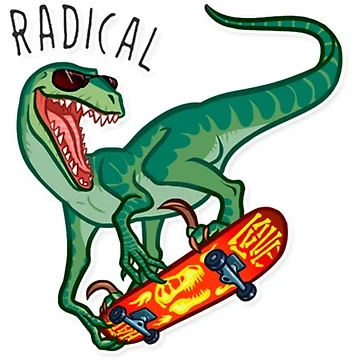 Artwork thumbnail, Radical Raptorex by Wafusaurus
