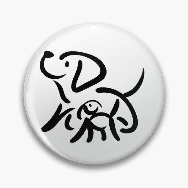 Item preview, Stick Figure of a cute dog designed and sold by welshdesigns.