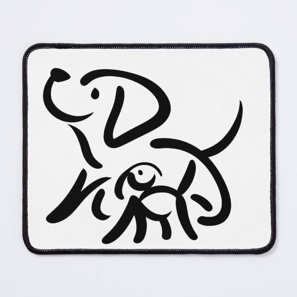 Item preview, Stick Figure of a cute dog designed and sold by welshdesigns.