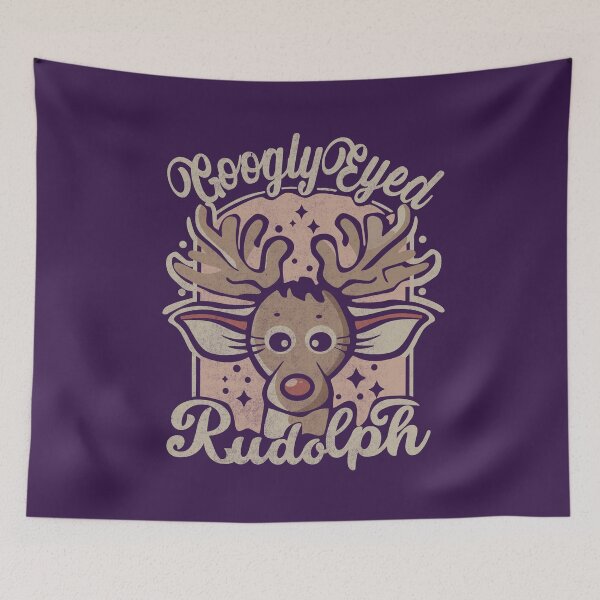 Item preview, Rudolph Googly Eyed  designed and sold by Wissam Ramadan.