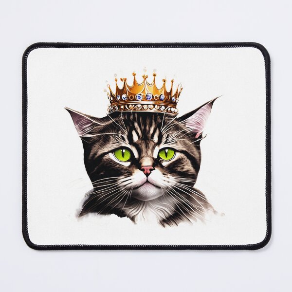 Item preview, Cute cat with a crown designed and sold by WHDProduction45.