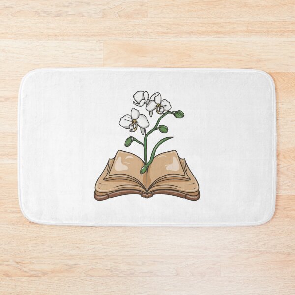 Item preview, Flowers Growing From Book | Three beautiful white orchid flowers designed and sold by CircinusStore.