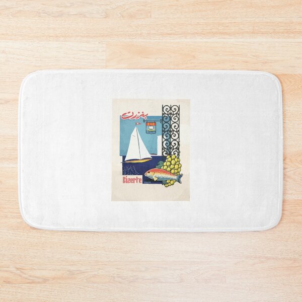 Item preview, Vintage Poster - Bizerte, Tunisia. designed and sold by rasjebel.