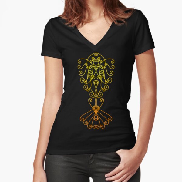Fitted V-Neck T-Shirt