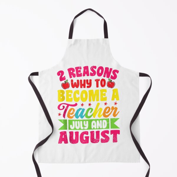 Item preview, 2 Reasons Why To Become A Teacher designed and sold by Foryoubroshirt.