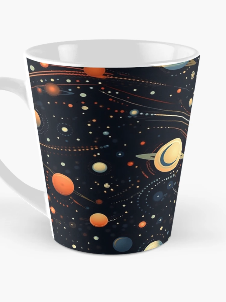 Thumbnail 3 of 4, Coffee Mug, Interstellar Pattern designed and sold by SideSignal.