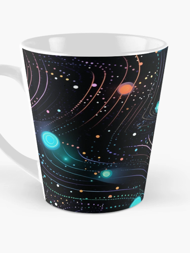 Thumbnail 3 of 4, Coffee Mug, Interstellar Pattern designed and sold by SideSignal.