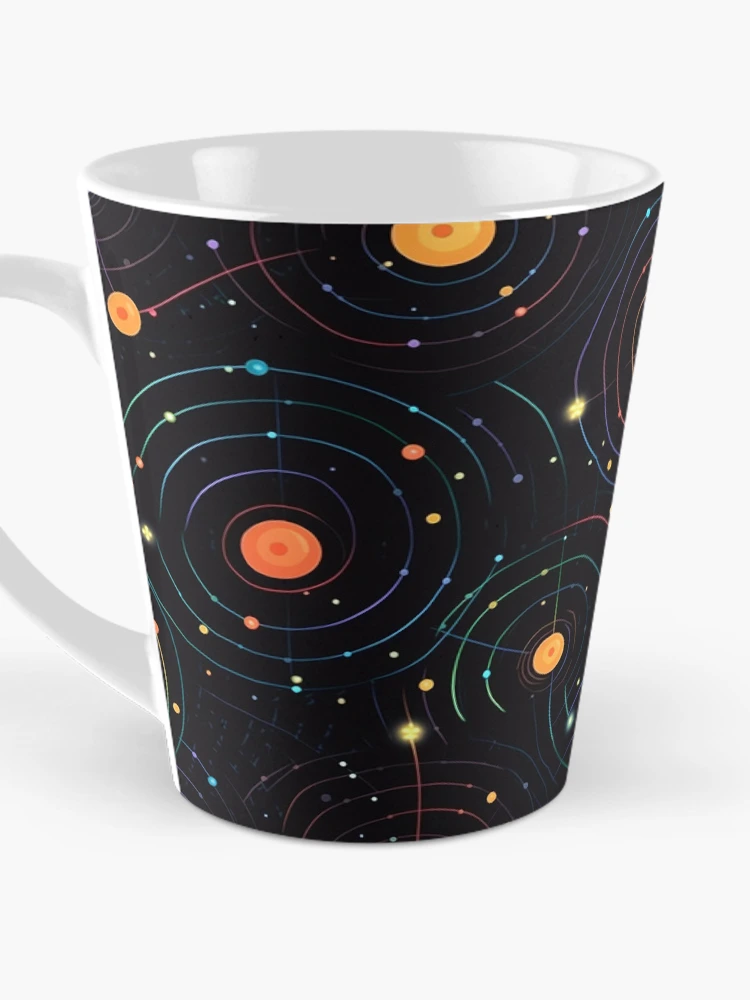 Thumbnail 3 of 4, Coffee Mug, Interstellar Pattern designed and sold by SideSignal.