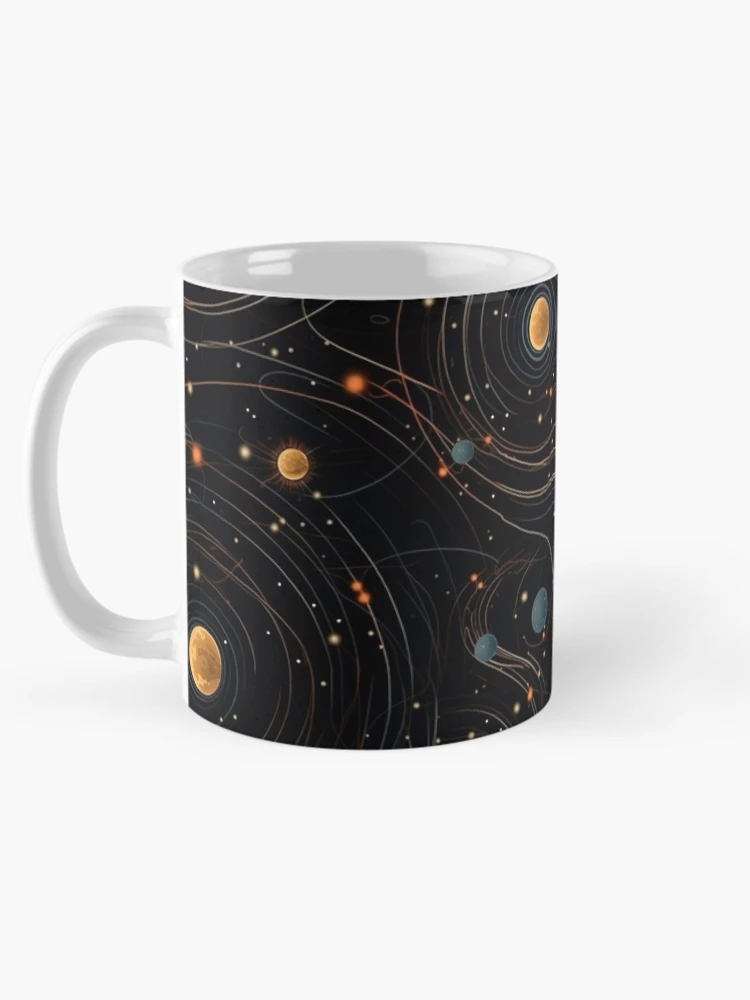 Thumbnail 5 of 6, Coffee Mug, Interstellar Pattern designed and sold by SideSignal.