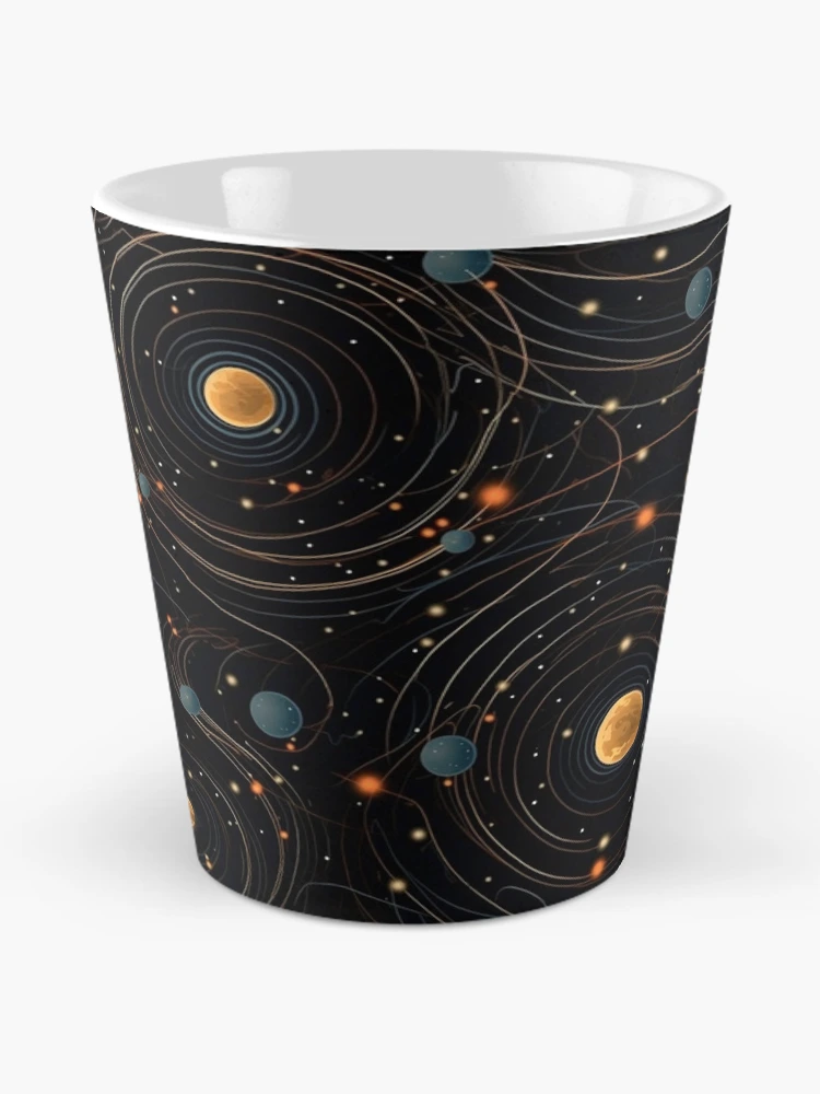 Thumbnail 2 of 4, Coffee Mug, Interstellar Pattern designed and sold by SideSignal.