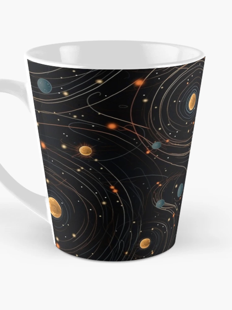 Thumbnail 3 of 4, Coffee Mug, Interstellar Pattern designed and sold by SideSignal.