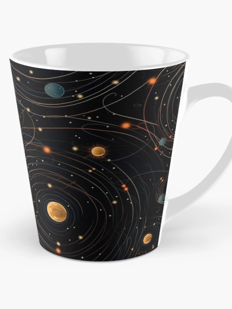 Thumbnail 1 of 4, Coffee Mug, Interstellar Pattern designed and sold by SideSignal.