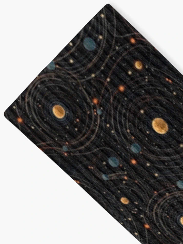 Thumbnail 2 of 5, Socks, Interstellar Pattern designed and sold by SideSignal.