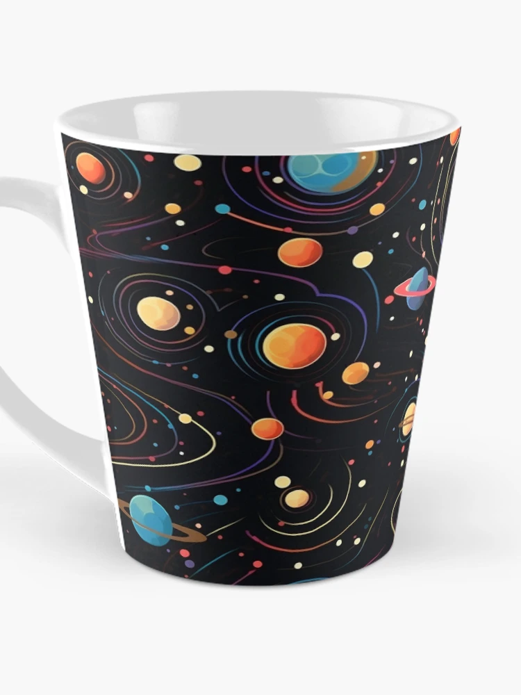 Thumbnail 3 of 4, Coffee Mug, Interstellar Pattern designed and sold by SideSignal.
