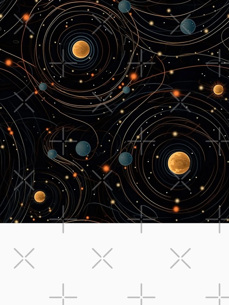 Thumbnail 6 of 6, Pullover Hoodie, Interstellar Pattern designed and sold by SideSignal.