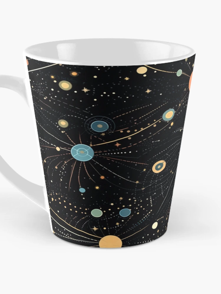 Thumbnail 3 of 4, Coffee Mug, Interstellar Pattern designed and sold by SideSignal.