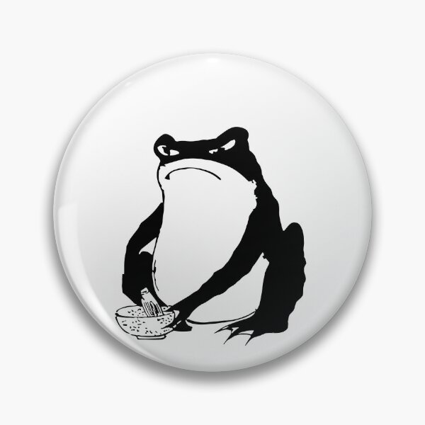 Item preview, Matsumotos Famous Unimpressed Frog Cutout (without red signature) designed and sold by EmeraldeaArt.