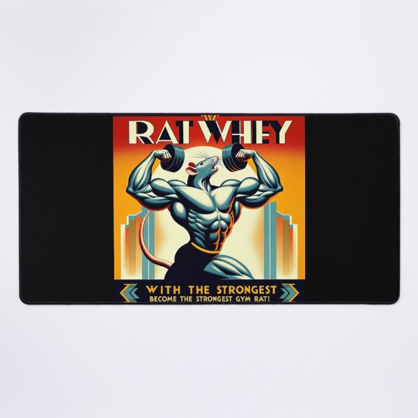 Item preview, Gym Rat Whey designed and sold by CoquerelleStore.