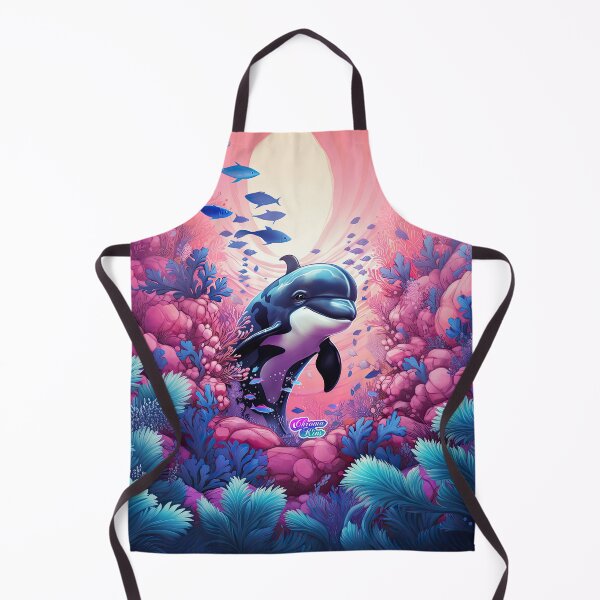 Item preview, Whimsical Y2K Rainbow Killer Whale Collection: Magical Shirts, Stickers, and More! designed and sold by ChromaKins.