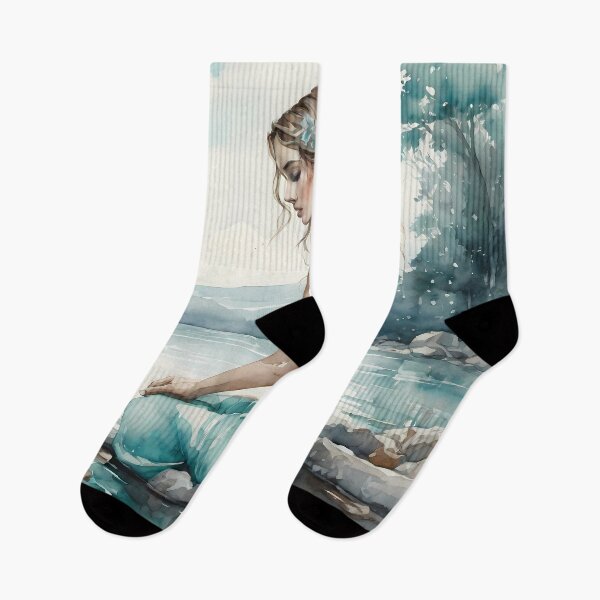 Item preview, Liquid Resilience: Digital Art That Transforms Grief into Strength on the Shore designed and sold by Artedig.