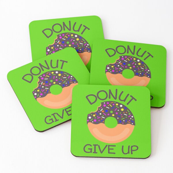 Item preview, Donut give up designed and sold by i-cottagedesign.