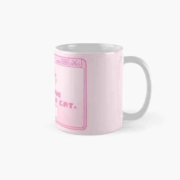 Item preview, Cat pixel art Pink  designed and sold by Puuk.